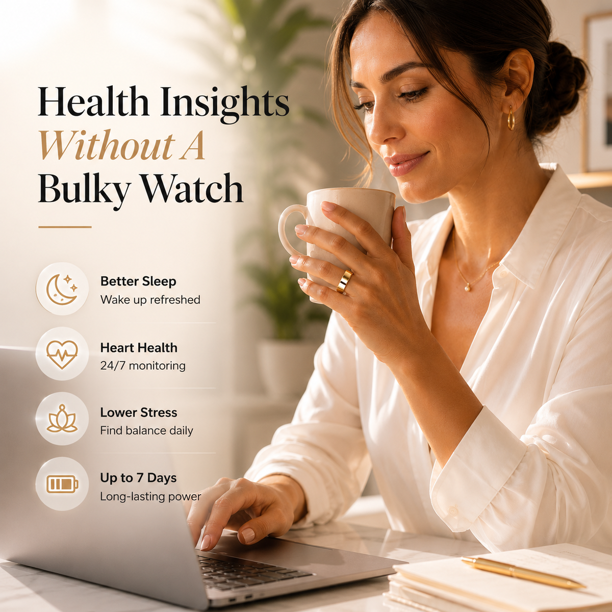 LumeRing — Smart Wellness Ring
