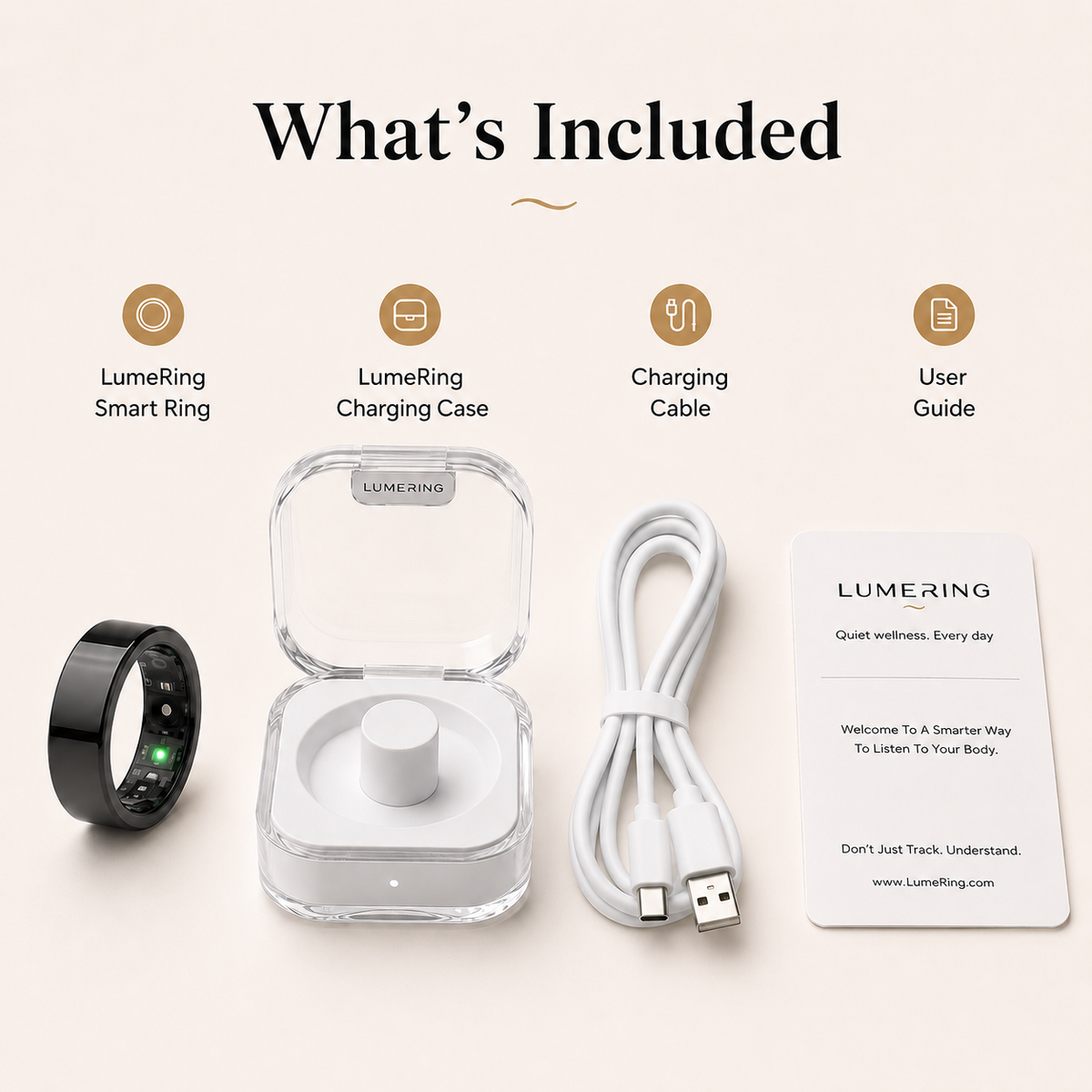 LumeRing — Smart Wellness Ring